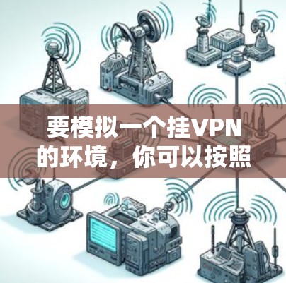 要模拟一个挂VPN的环境，你可以按照以下步骤进行配置和测试。以下是一个示例