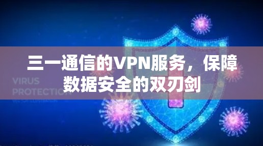 三一通信的VPN服务，保障数据安全的双刃剑
